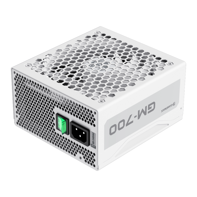 GameMax GM-700 Modular 700 Watts Power Supply 80+ Bronze - White GameMax GM-700 Modular 700 Watts Power Supply 80+ Bronze - White